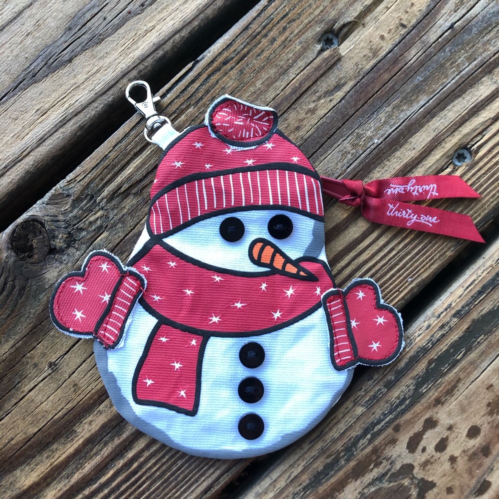 Iconic Coin Purse - Full Snowman